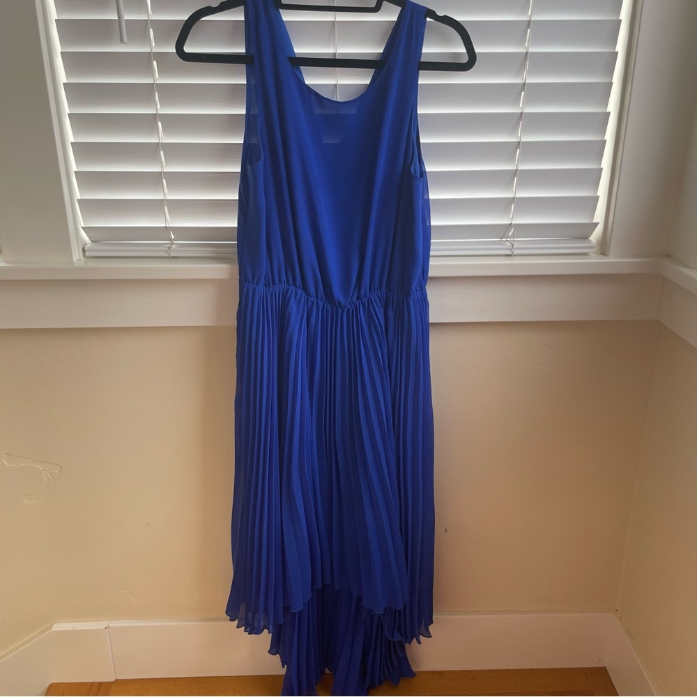 NWT Lavender Brown High Low Dress